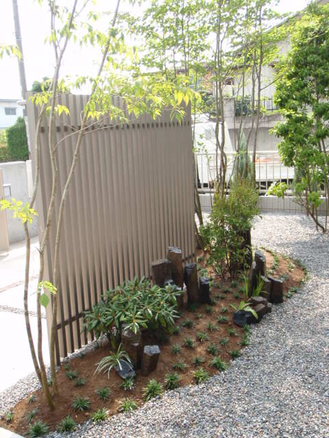 完工 居間からの風景