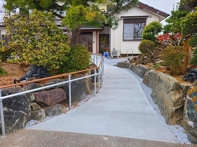 太田市K様 スロープ工事