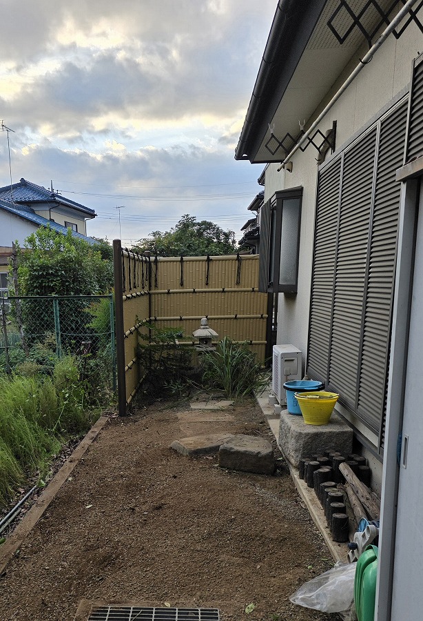 灯籠が再び姿を現す