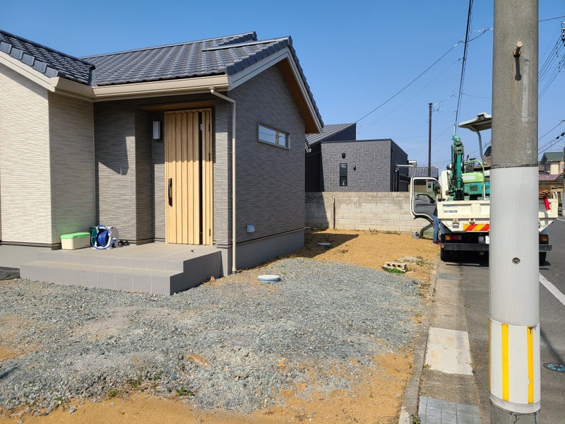 外周りの囲い工事