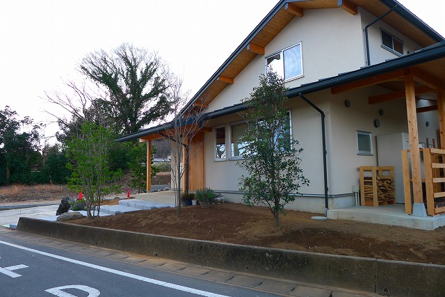 謝辞：施工完了の記念写真